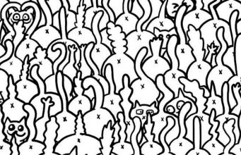 Find the Pup Hidden in the Kitty Butts