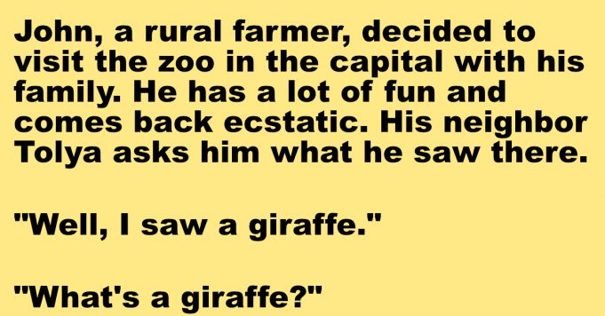 A rural famer decided to visit the zoo in the capital with his family