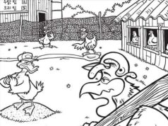 Hidden Picture: Baseball Game.