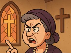 Mildred, the local gossip