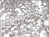 Hidden Picture: Pumpkin Patch.