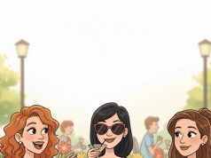 I had lunch with 2 of my unmarried friends.